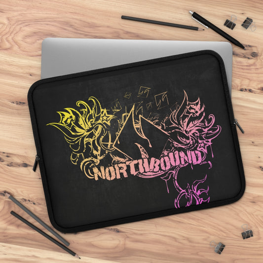 Flowers wither Laptop Sleeve (Yellow)