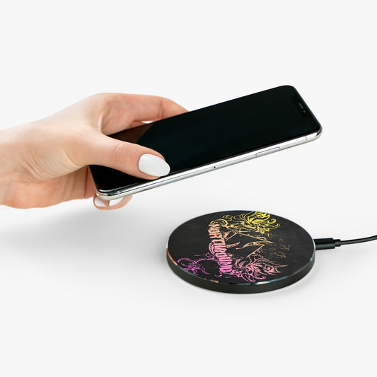 Flowers Wither Wireless Charger (Yellow)