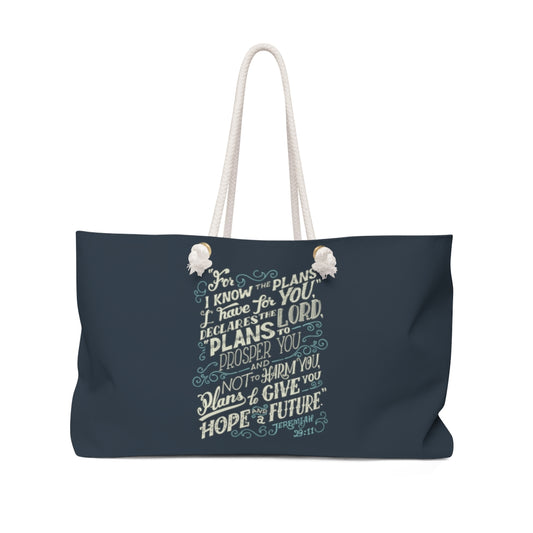 Hope & Future Weekender Bag