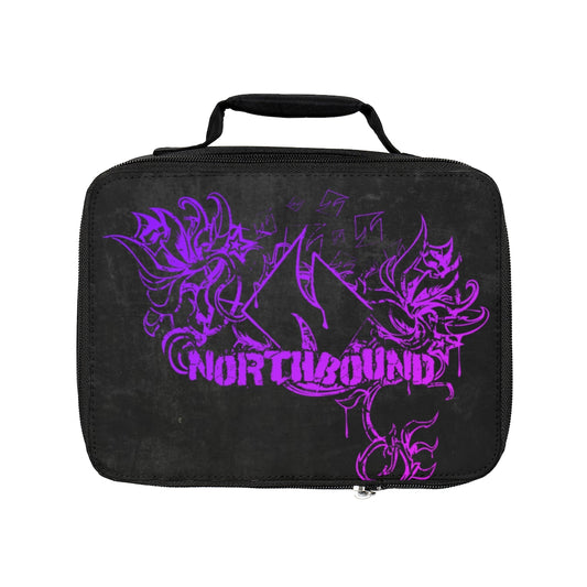 Flowers Wither Lunch Bag (Purple)