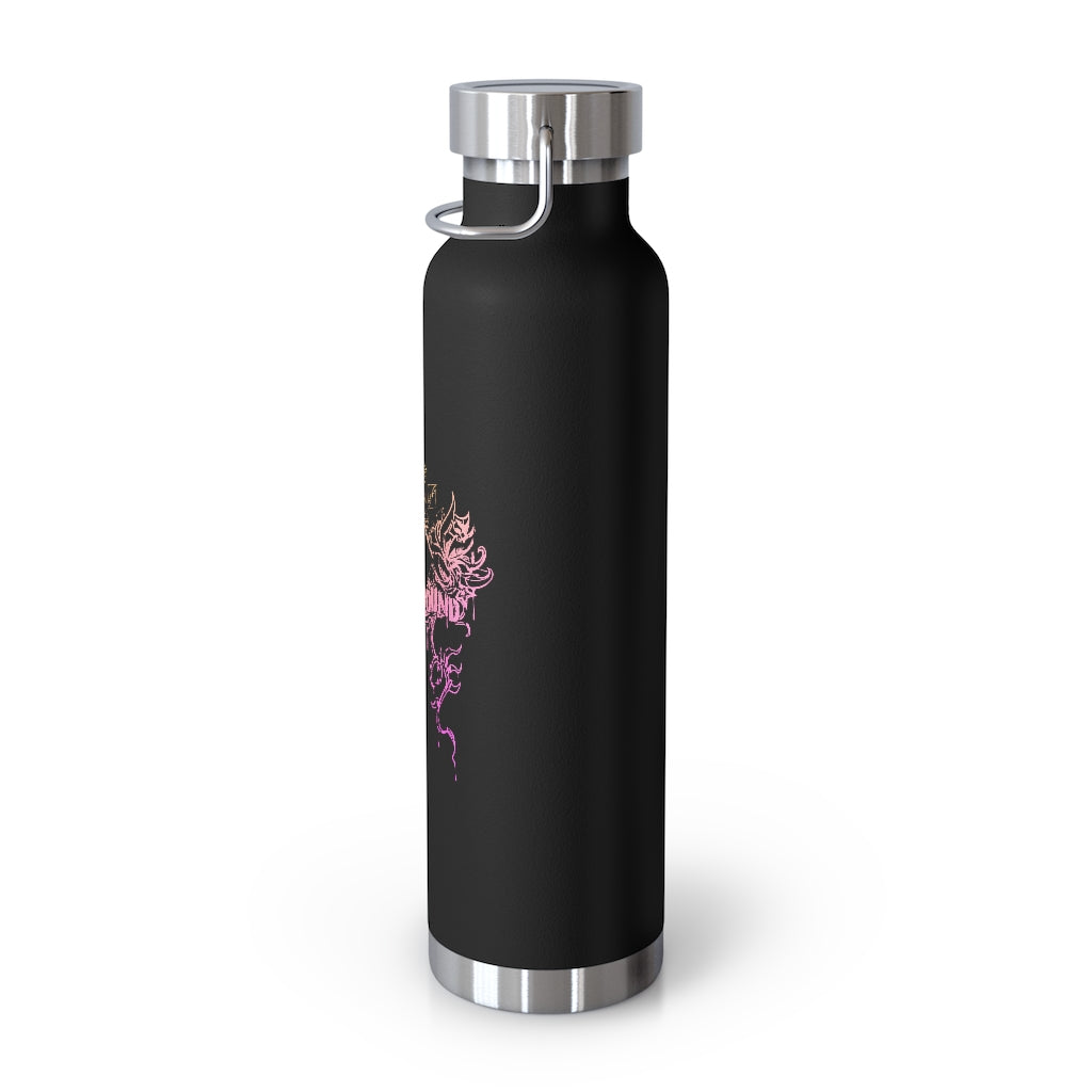 Flowers Wither Vacuum Insulated Bottle 22oz (Yellow)