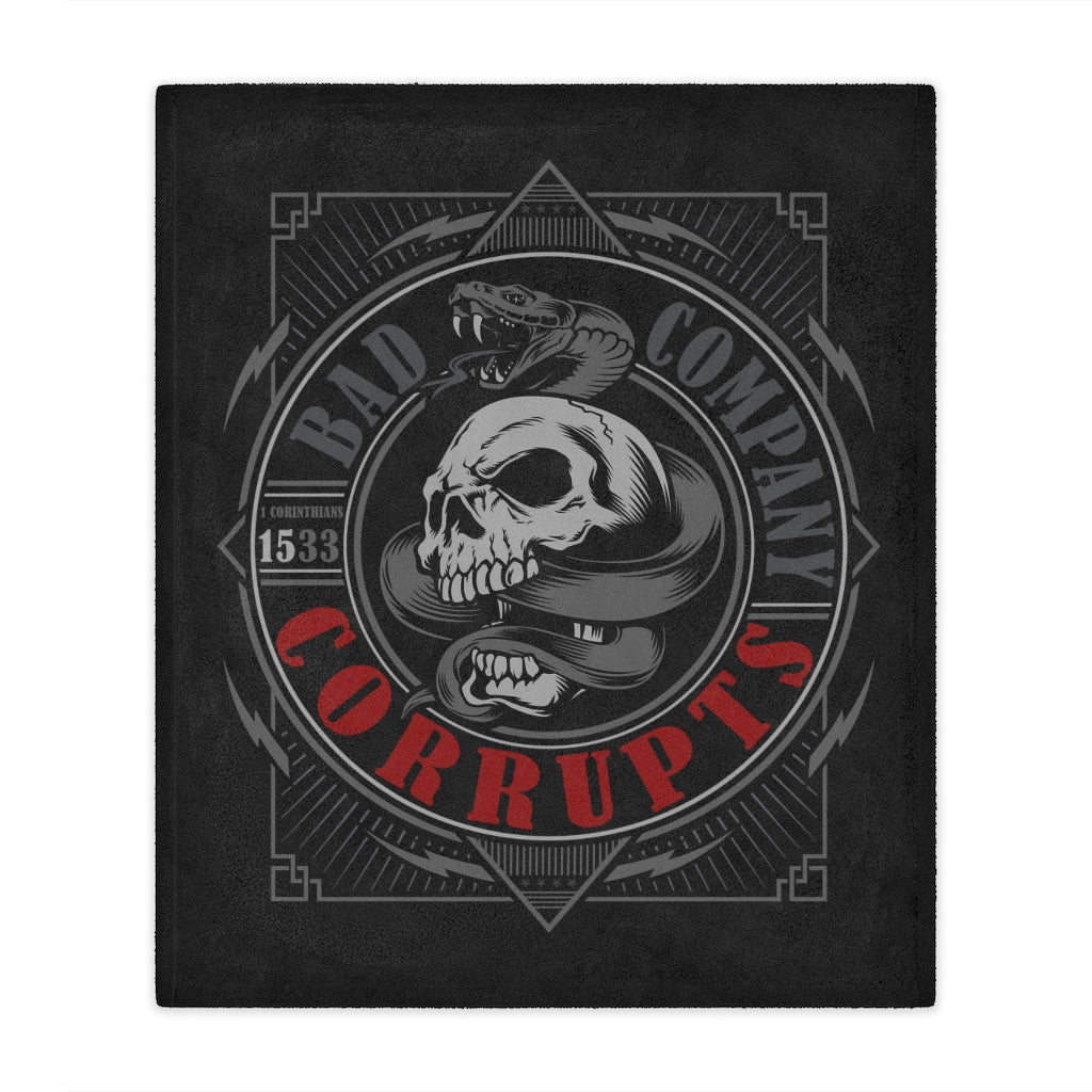 Bad Company Minky Blanket