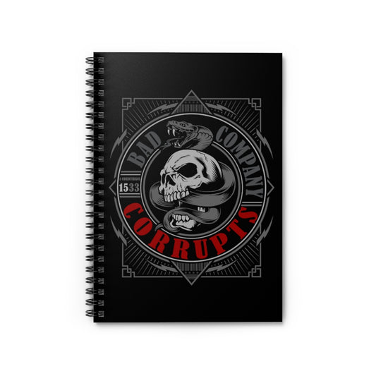 Bad Company Spiral Notebook