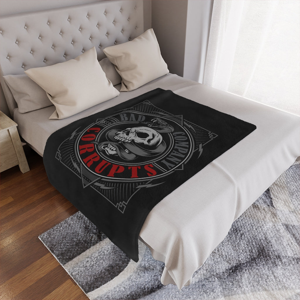 Bad Company Minky Blanket