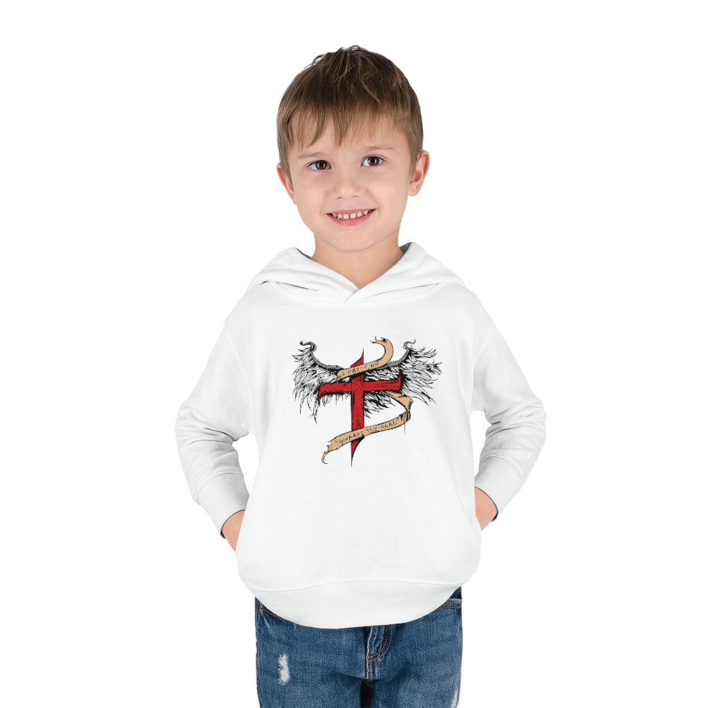 I Press On Toddler Pullover Hoodie