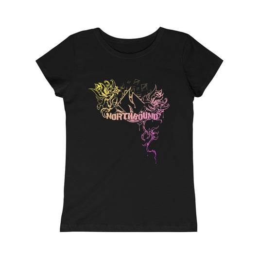 Flowers Wither Girls Tee (Yellow)
