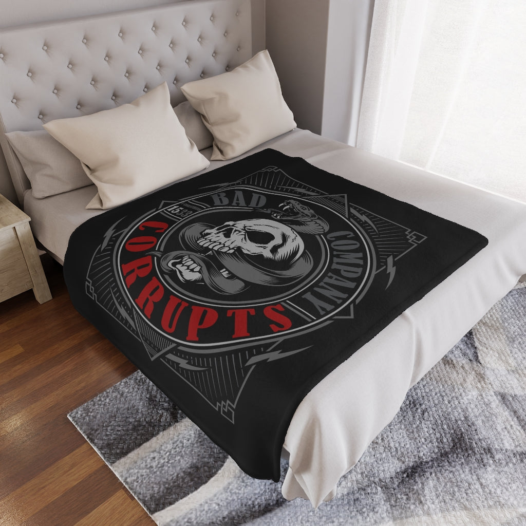 Bad Company Minky Blanket