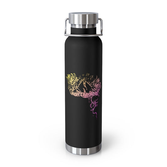Flowers Wither Vacuum Insulated Bottle 22oz (Yellow)