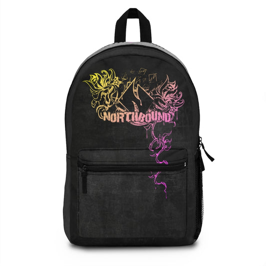 Flowers Wither Backpack (Yellow)