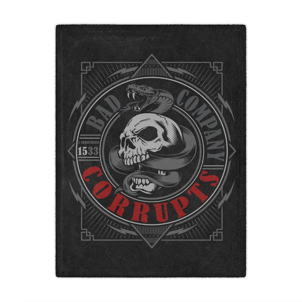 Bad Company Minky Blanket