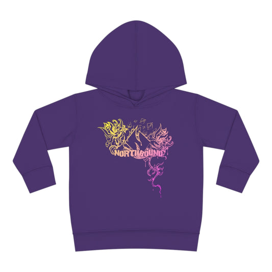Flowers Wither Toddler Pullover Hoodie (Yellow)