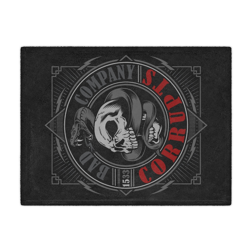 Bad Company Minky Blanket