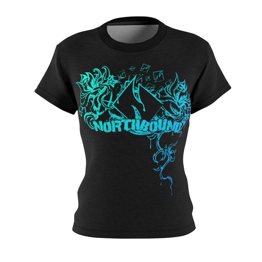 Flowers Wither Women's Tee (Blue)