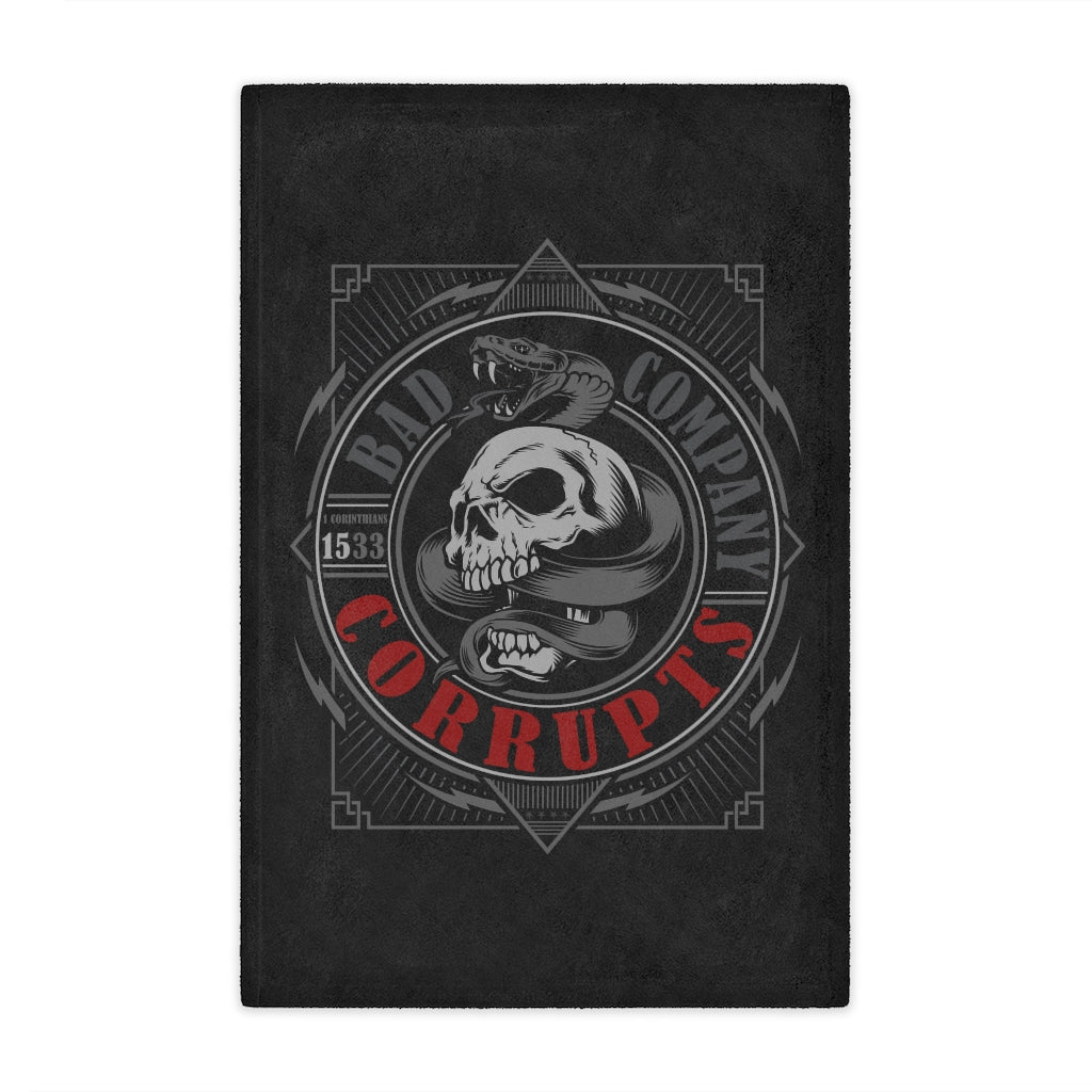 Bad Company Minky Blanket