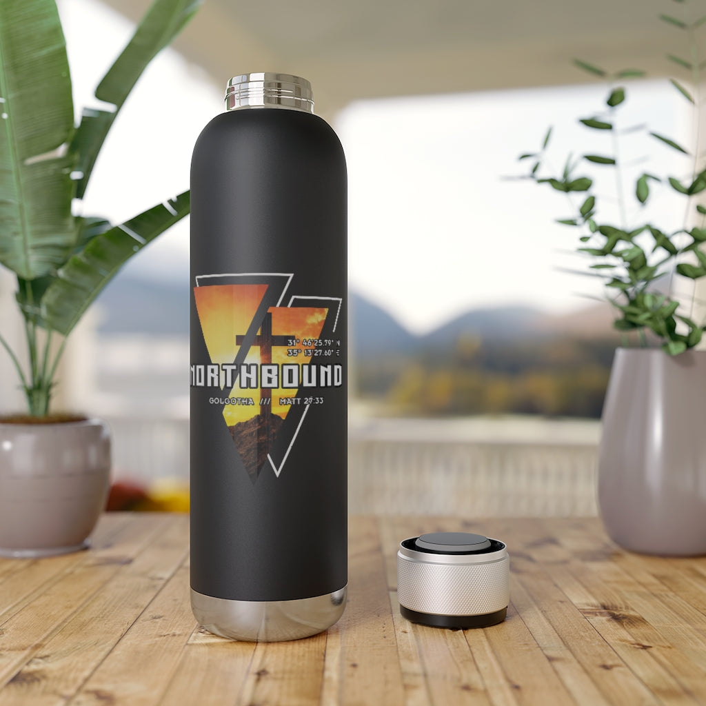 Golgotha Soundwave Copper Vacuum Audio Bottle 22oz