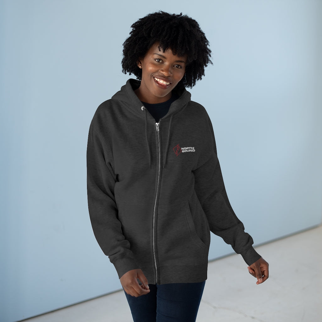 Double-Edge Full Zip Hoodie