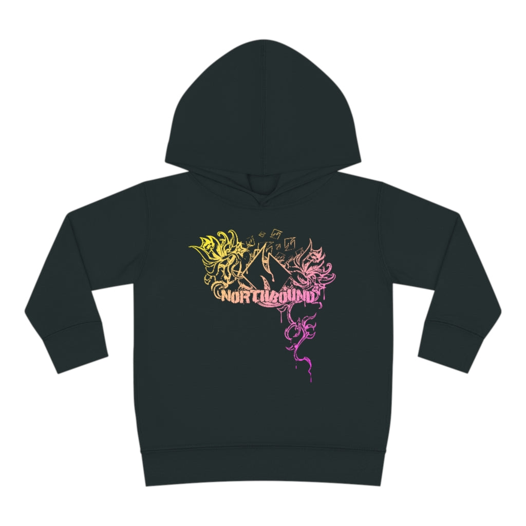 Flowers Wither Toddler Pullover Hoodie (Yellow)