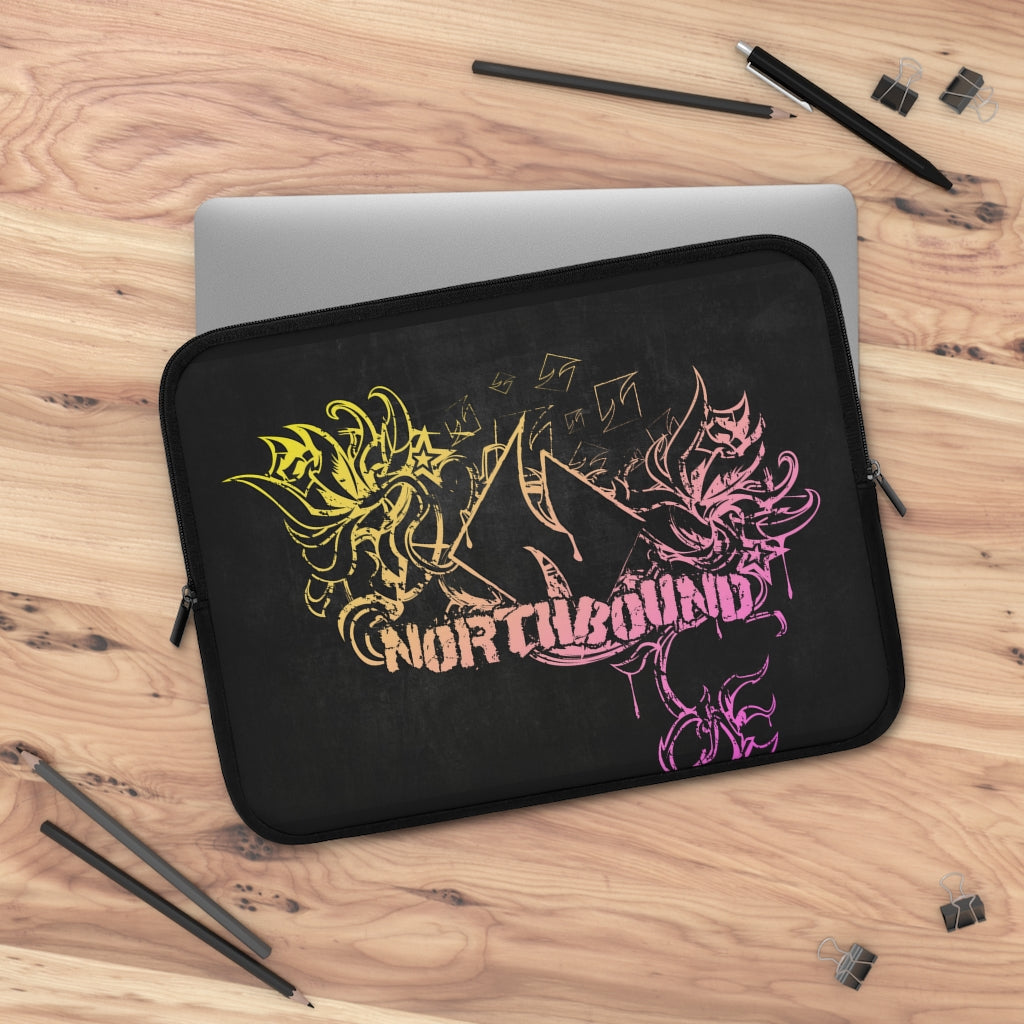 Flowers wither Laptop Sleeve (Yellow)