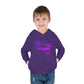 Flowers Wither Toddler Pullover Hoodie (Purple)