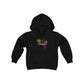 Flowers Wither Youth Heavy Blend Hooded Sweatshirt (Yellow)