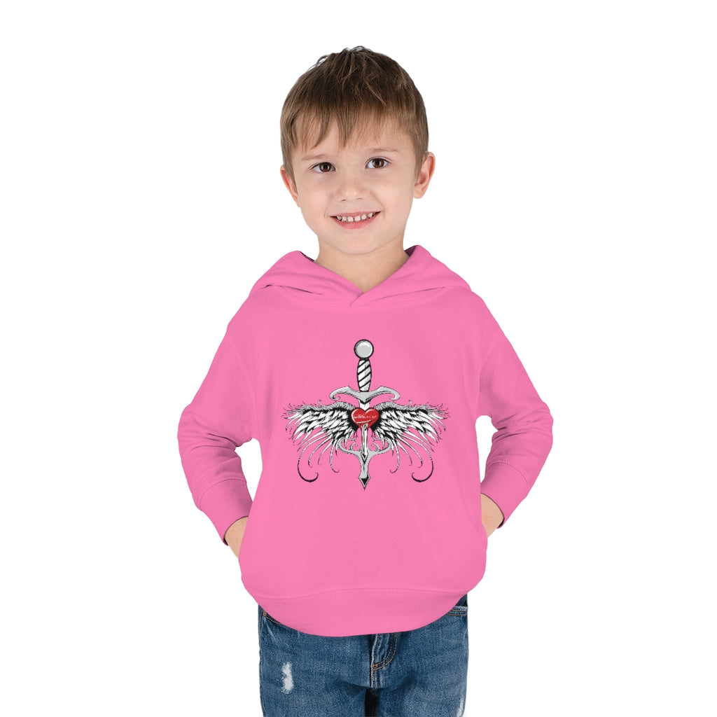 Double-Edge Toddler Pullover Hoodie