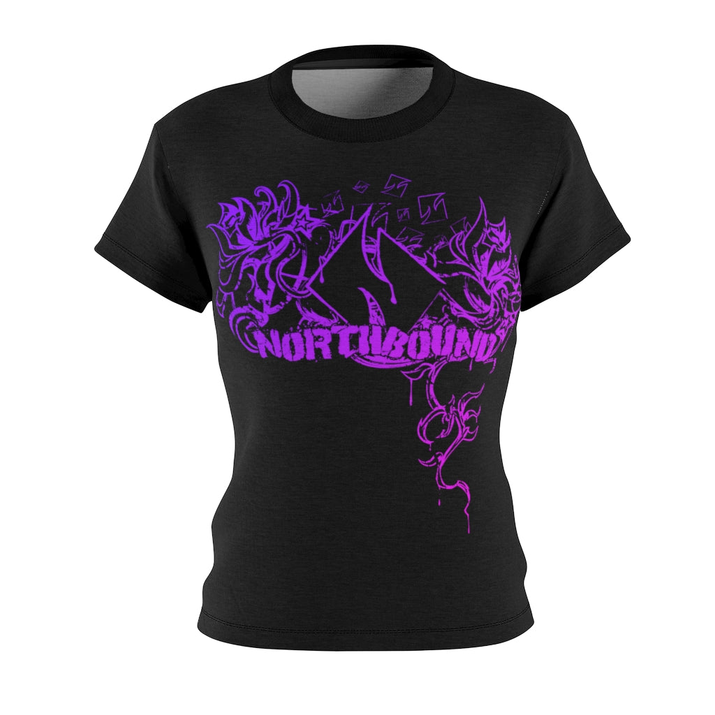 Flowers Wither Women's Tee (Purple)