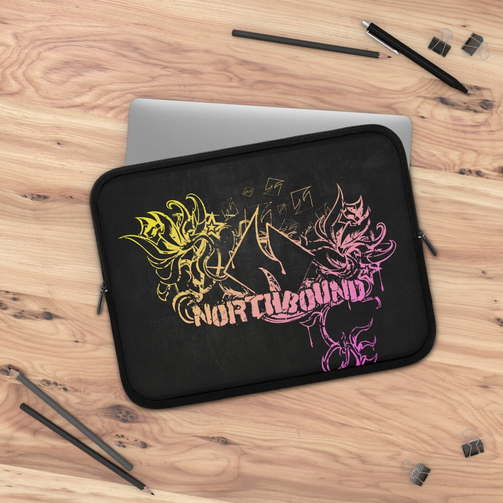 Flowers wither Laptop Sleeve (Yellow)