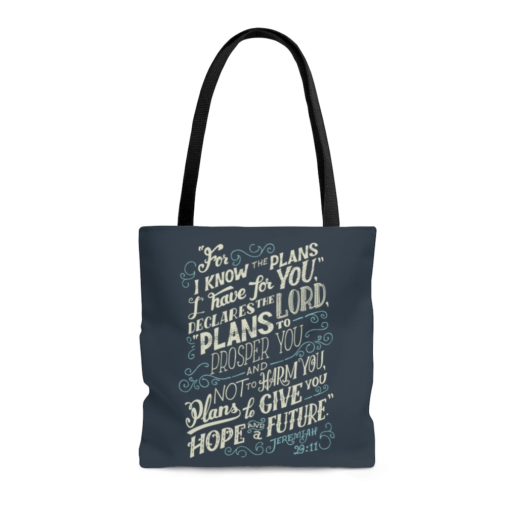 Hope & Future On Tote Bag