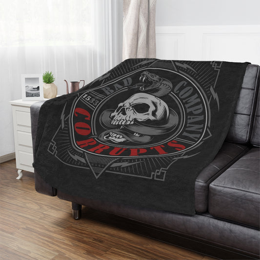 Bad Company Minky Blanket