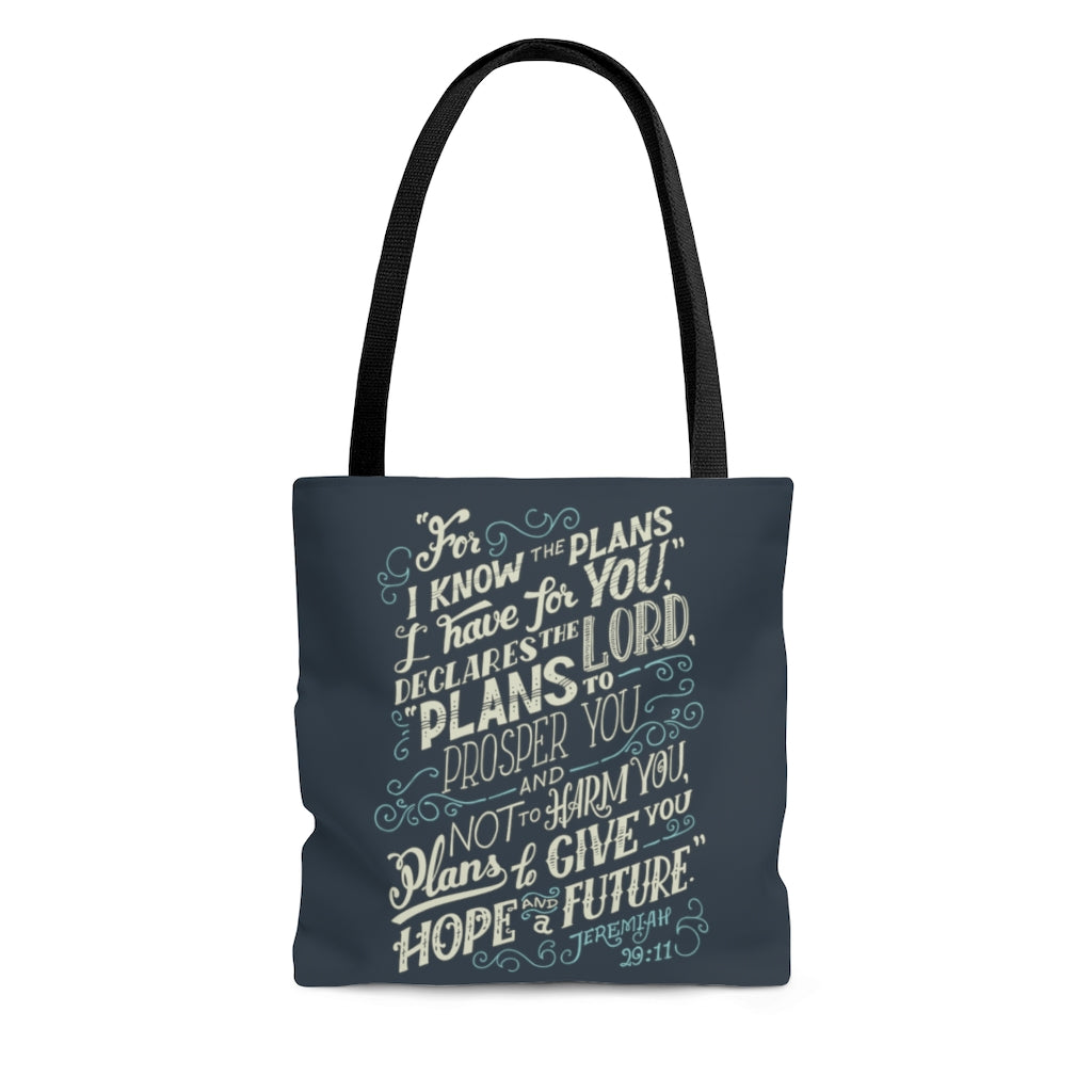 Hope & Future On Tote Bag