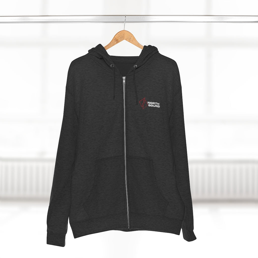 Double-Edge Full Zip Hoodie