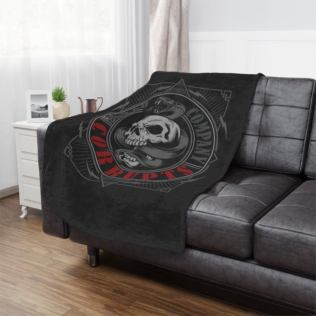 Bad Company Minky Blanket