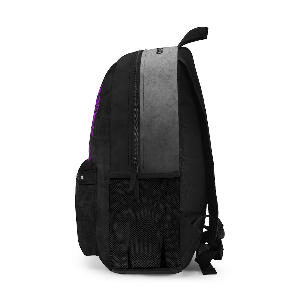 Flowers Wither Backpack (Purple)