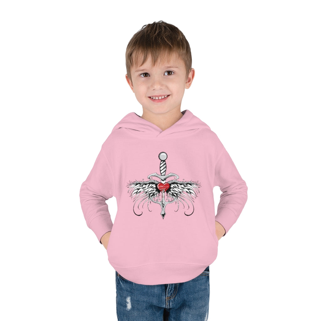 Double-Edge Toddler Pullover Hoodie