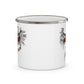 I Press On Enamel Camping Mug