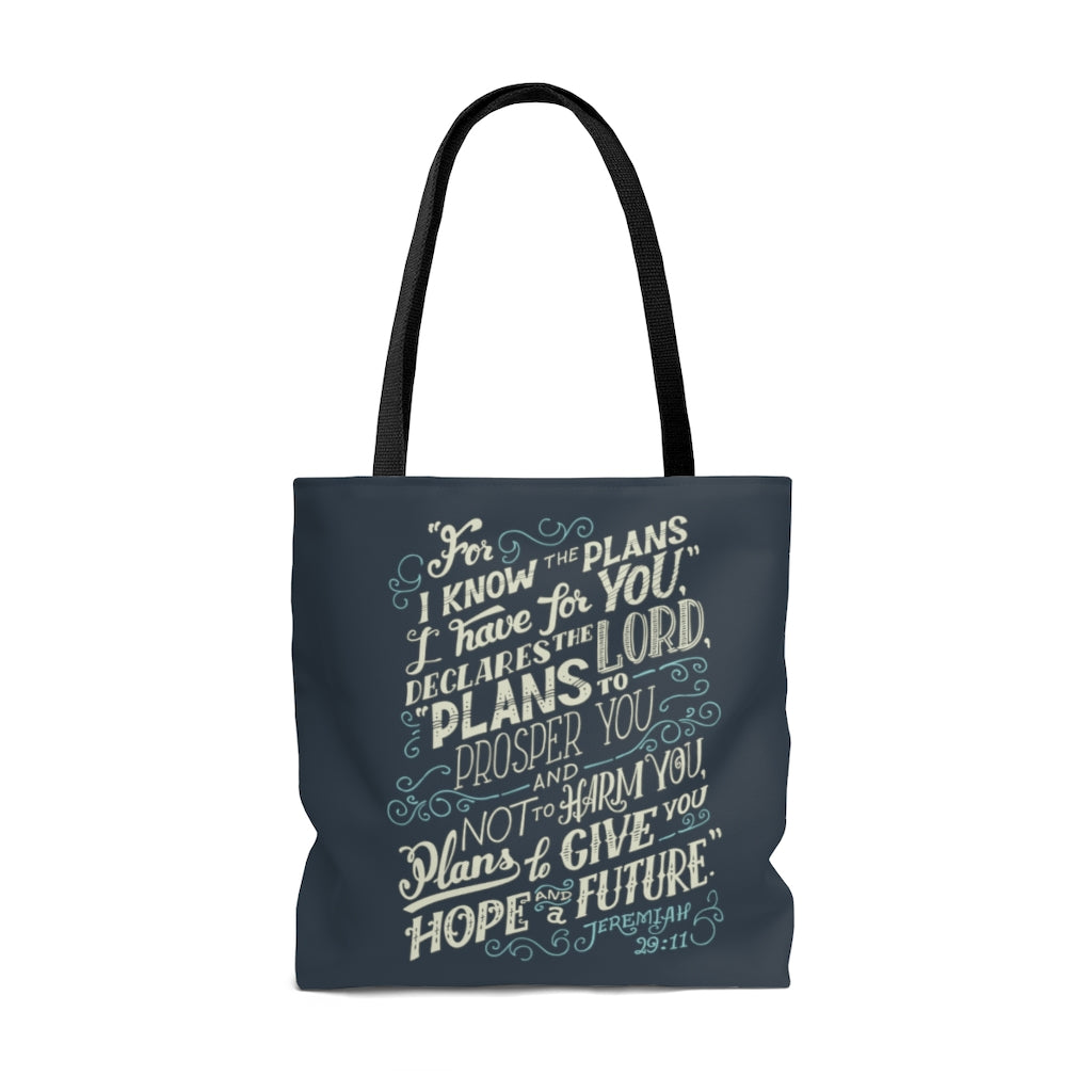 Hope & Future On Tote Bag