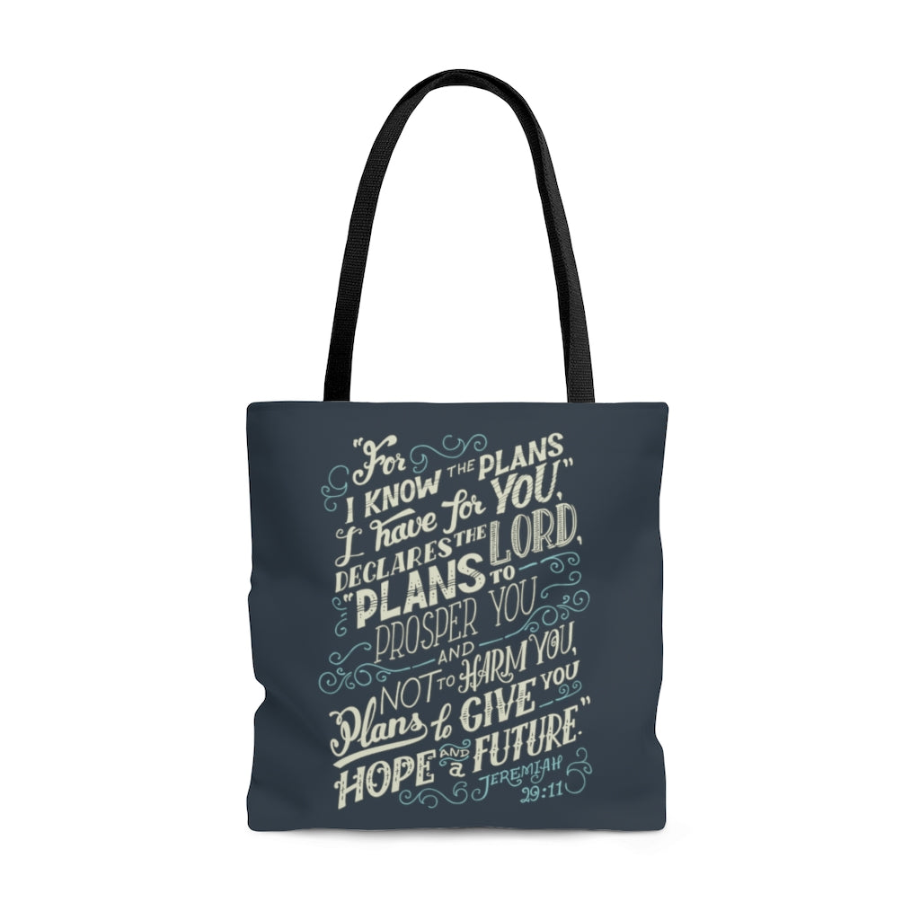 Hope & Future On Tote Bag