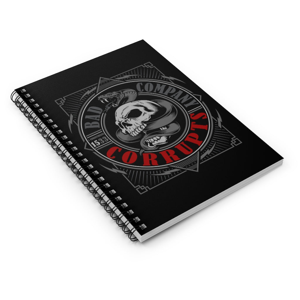 Bad Company Spiral Notebook