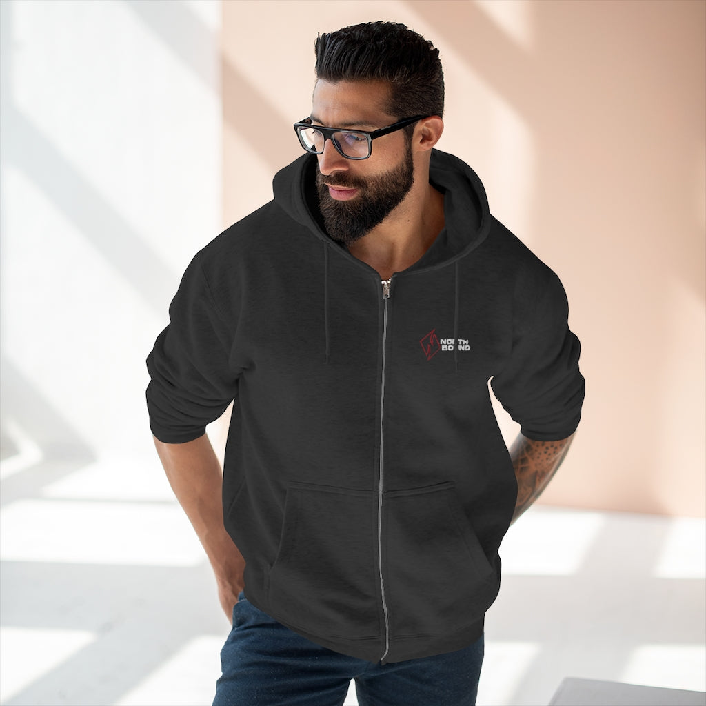 Double-Edge Full Zip Hoodie