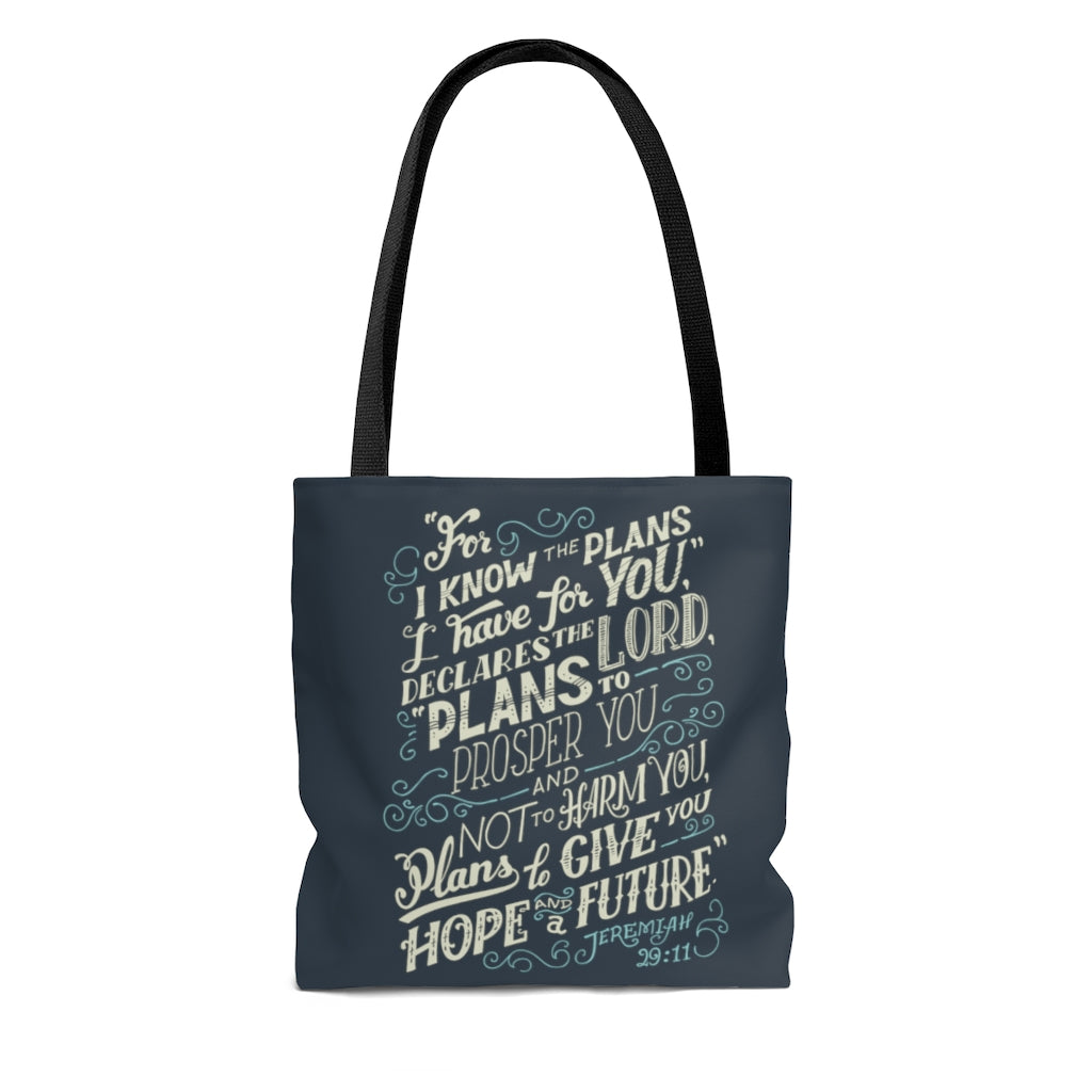 Hope & Future On Tote Bag