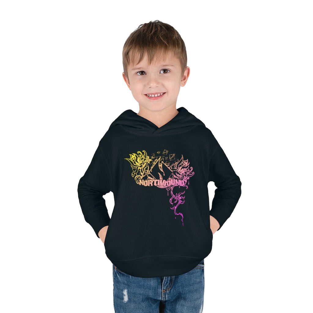 Flowers Wither Toddler Pullover Hoodie (Yellow)