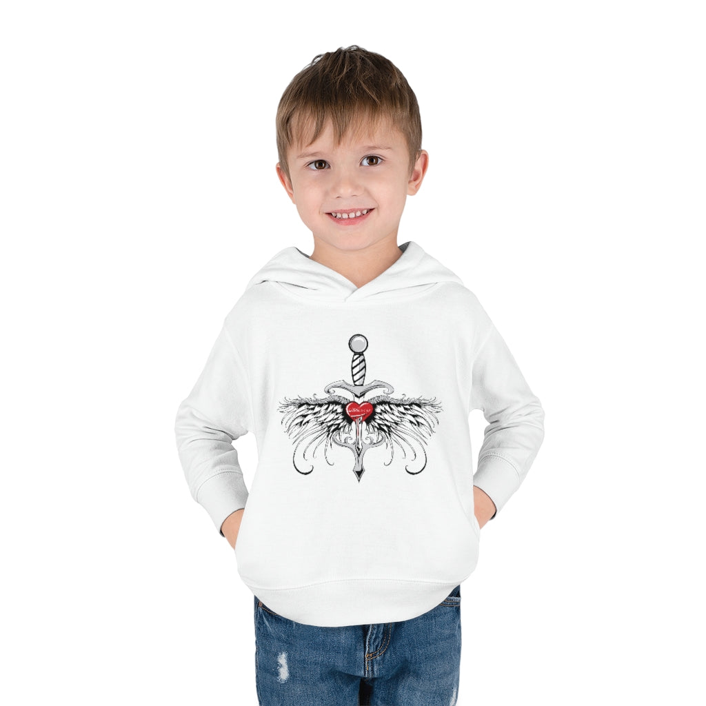 Double-Edge Toddler Pullover Hoodie